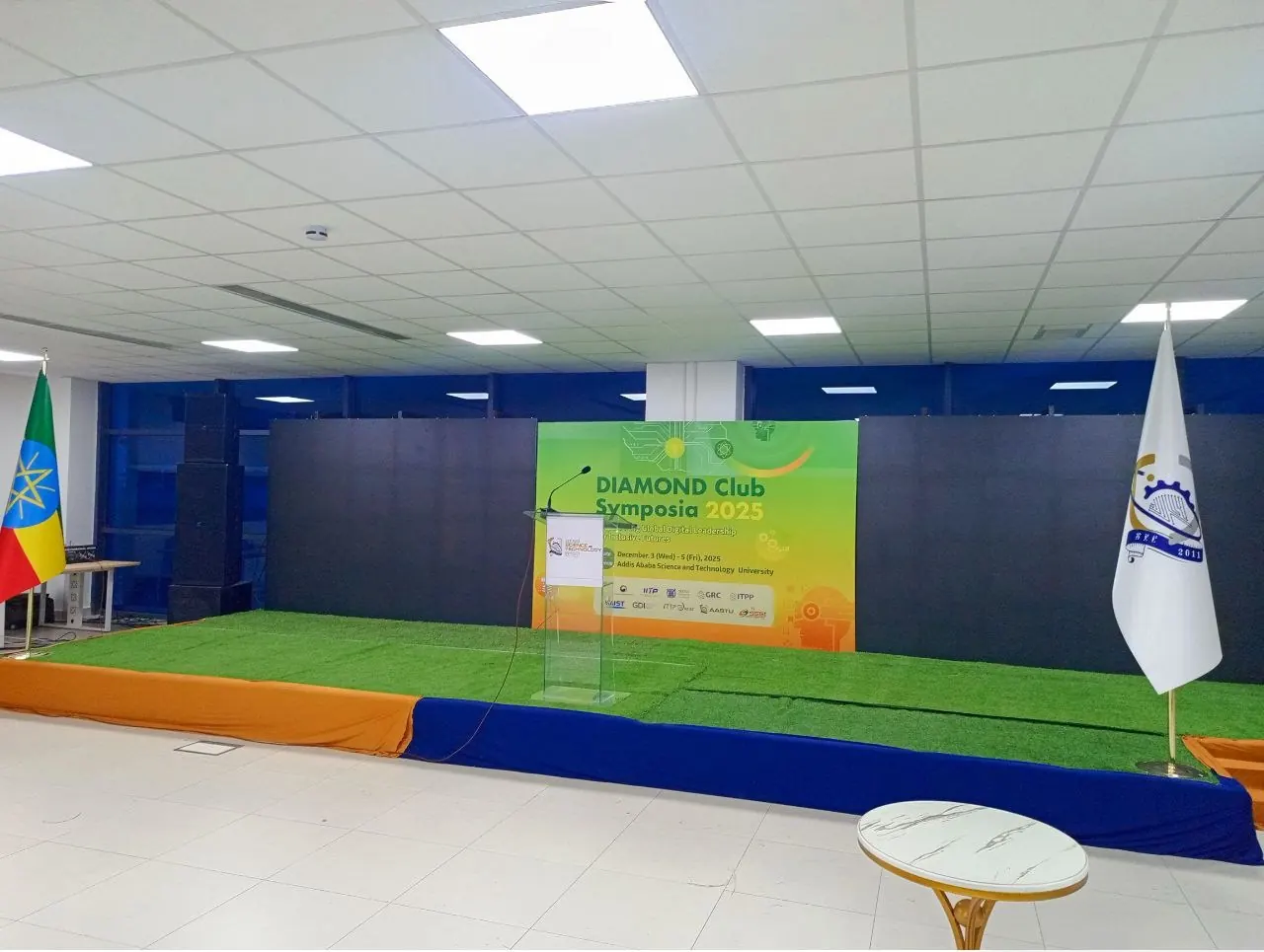 Screen Stage & Backdrop - AASTU University — AASTU, 2024