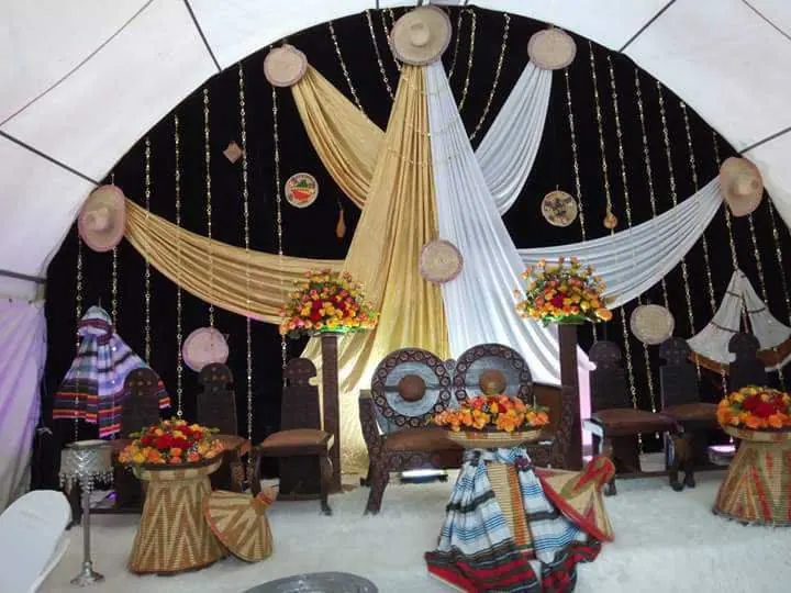 Traditional Wedding Decoration — Addis Ababa, 2024